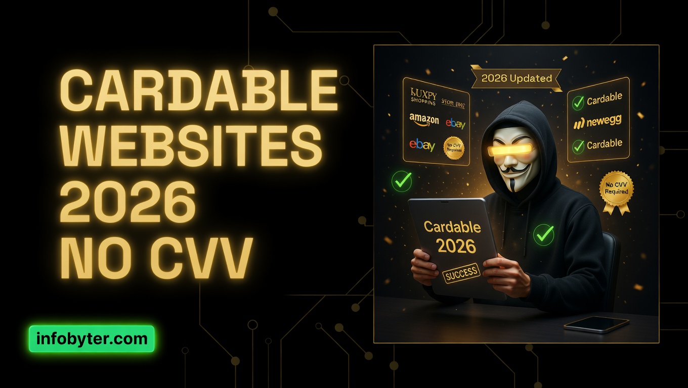 Cardable Websites 2026 No CVV
