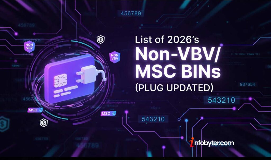 List of 2026’s Non-VBV/MSC BINs (PLUG UPDATED) Cardable Websites List