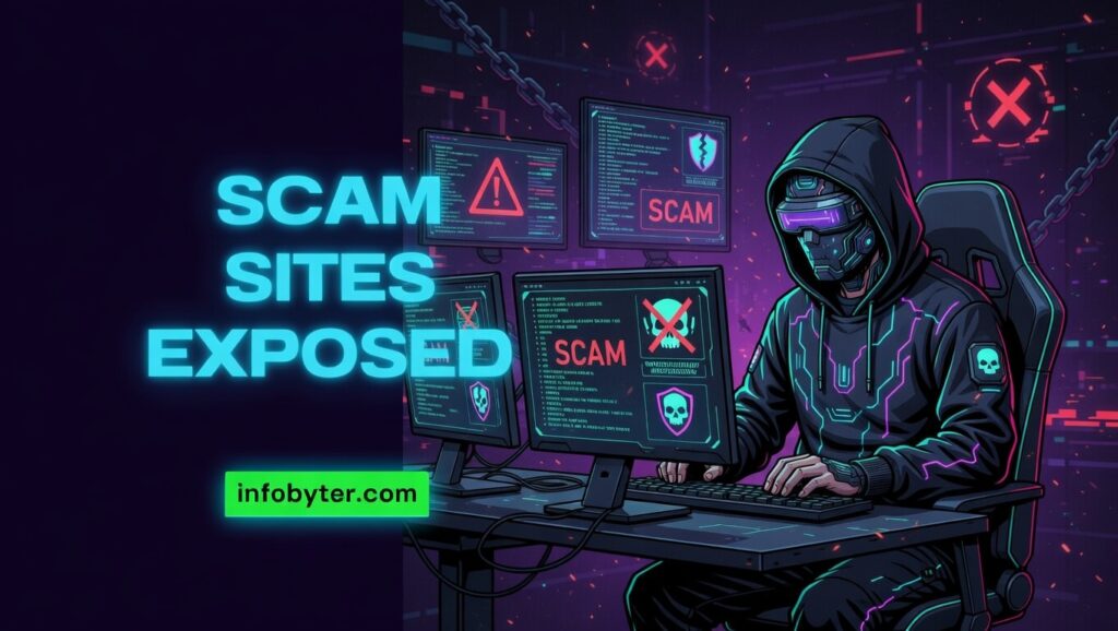 scam sites exposed in 2026 updated lists