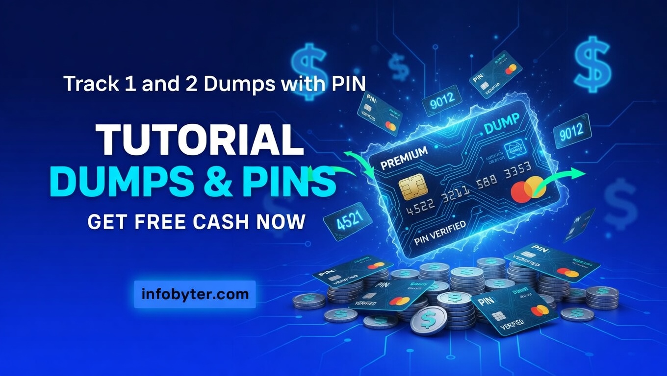 Track 1 and 2 Dumps with PIN