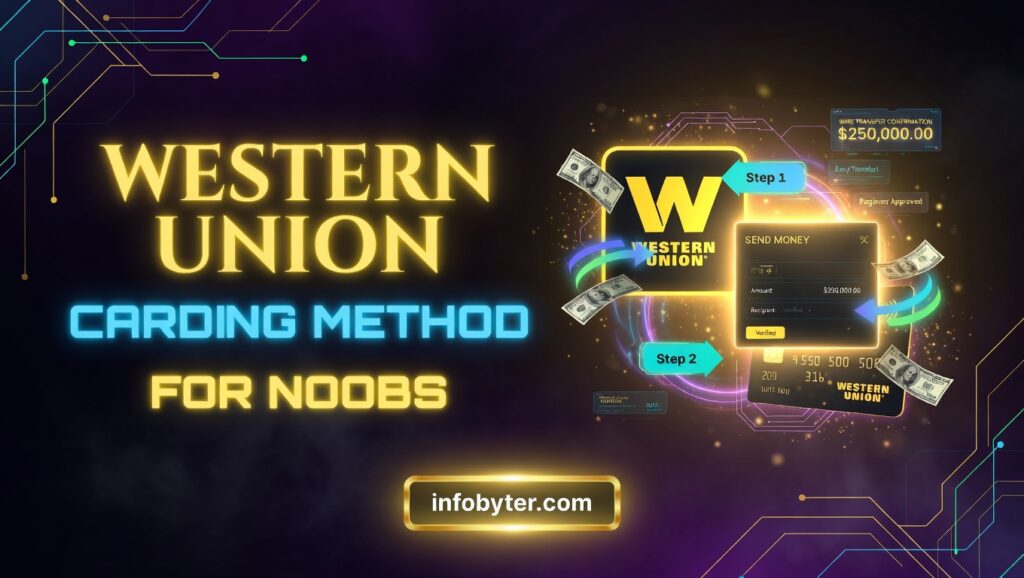 Western Union Carding Method for Noobs Western Union Carding Method for Noobs