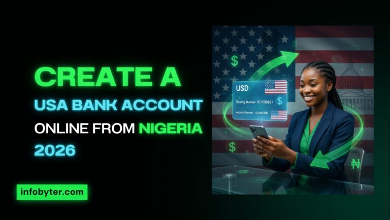 create a USA bank account online from Nigeria in 2026