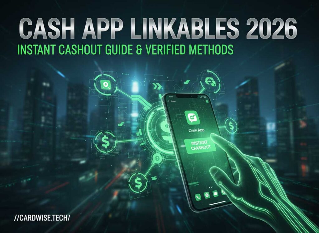 Cash App Linkables 2026 – Instant Cashout Guide and Verified Methods Cash App Linkables 2026. Cash App linkables guide 2026 showing debit card being linked to Cash App for instant cashout