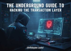 The Underground Guide to POS Entry Mode Codes: Hacking the Transaction Layer POS Entry Mode Codes. A close up of a payment terminal screen displaying a transaction authorization request with ISO 8583 field 22 POS entry mode code visible in the transaction data