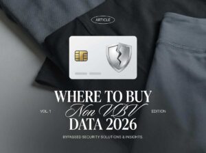Where to Buy Non VBV Data in 2026: What Non VBV Bin Security Means Where to Buy Non VBV Data in 2026. Infographic explaining what Non VBV means, showing a comparison of VBV vs Non VBV checkout screens